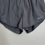 Nike Women's Tempo Modern Embossed Gray Running Shorts, Sz Large Photo 3