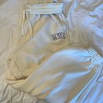 Madewell Oversized White Sweatpants Photo 0