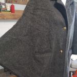 Vintage loden King Gray Wool Cape Coat Size undefined Photo 1