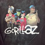 Gorillaz Song Machine Strange Timez Animated Band Tie Dye M Photo 1