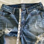 American Eagle ‎ boy crop distressed jeans size 4 Photo 9