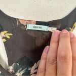 Kimchi Blue π¦ Urban Outfitters Grey Floral Razor Back Flowy Tank Top Medium Photo 3