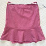 Gap  Y2K Vintage Pink Wool Mini Skirt Photo 2