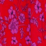 Band of Gypsies NWT Menton Floral Skirt In Red Mag Photo 4