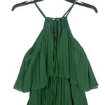 Petal and Pup  NWT Magnolia Pleated Romper Green XS 0 2 Photo 4