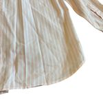 Equipment  Femme Button-Down Long Sleeve Shirt Top Blouse Stripe Pink Size Medium Photo 8
