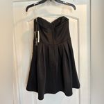 Sequin Hearts NWT  Strapless Black Dress with Pockets!! Photo 2