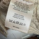 Anthropologie Field Flower Cream Waffle Weave Knit Sweater Crew Neck W1367 Sz M Photo 7