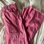 ZARA Pink  Wide Leg Jeans Photo 0