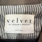 Velvet Graham Spencer M Olive Green Utility Anorak Jacket Hooded Drawstring Fall Brown Size M Photo 4