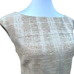 Tory Burch  Dress 10 Retro Tweed 60s Style Jacquard Sheath Classic Elegant $428 Photo 5