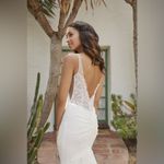 Casablanca Wedding Dress River White Size 12 Photo 1