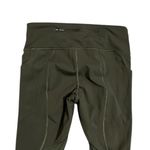 Lululemon  Athletica Olive Green Leggings Photo 3