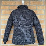 Desigual Medianoche Flocked Velvet Puffer Jacket small Photo 6