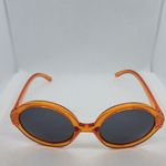 None Orange Sunglasses & Orange Sparkly Case Photo 2
