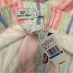 Vineyard Vines  NWT Women's Guava Stripe Pull-On Beach Resort Coastal Pants Photo 6