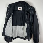 Nike Vintage  Women’s M Full Zip-Embroidered Swoosh Nylon Windbreaker 90’s Jacket Photo 6