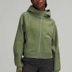 Lululemon Scuba Oversized Full Zip in Green Twill Photo 2