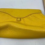 Cole Haan Cole Hane Yellow Leather Wallet Photo 4