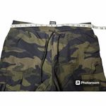 PINK - Victoria's Secret Pink by Victoria's Secret Camo Green Cargo Jogger Pants Photo 4