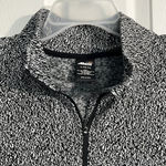 Avia  Women's Large (14-16) L/S Heather Black 1/4 Zip Activewear Pullover. NWT Photo 2