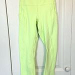 Lululemon Like new  Neon Yellow leggings Sz 0 RN 106259 Photo 1