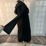 Venus Black Handkerchief Hem Pea Coat Size 12 Photo 3