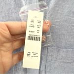 J.Crew  Garcon classic shirt in Baird McNutt Irish linen French Blue Size 00 Photo 6