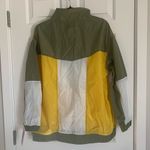 Avec Les Filles  Colorblock Nylon Track Jacket - Size L‎ - Olive Multi - NWT Photo 5