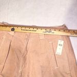 Citizens of Humanity  barrel leg ankle corduroys Light Pink Pleated High Rise Photo 4