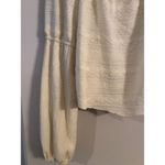 Willow + Root  cream Buckle boho eyelet womens long sleeve Medium M Photo 1