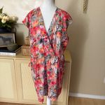 Athleta Marlow Romper Floral Print Size Large Photo 2