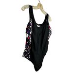 One Piece Black‎ Bathing Suit Black Size XXL Photo 1