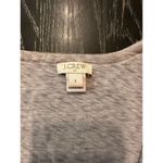 J.Crew Women's Grey Sleeveless Loose Fit Tank beaded neckline Top Size Small Photo 2