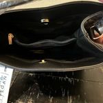 AOTA All of the Above Black Vegan Leather Croc Embossed Bucket Bag Photo 4