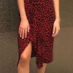 ZARA ASYMMETRIC ANIMAL PRINT SKIRT Sz L NWT Photo 4