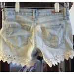 L.E.I  Low rise jeans shorts size 1 Photo 1