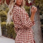 VICI  | Gingham Romper Photo 1