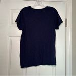 Chaser Navy ‘Red White and BBQ' Tee Women’s Large Summer Casual Lounge Party Photo 7