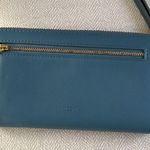 Fossil Blue Wallet Shore Thing Women’s Full Zip Vegan Wristlet Wallet Photo 4