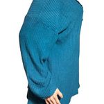 Zenana V-neck knit long sleeve waffle pullover top XL Photo 3