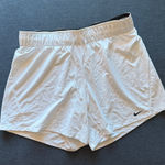 Nike  White Dri-Fit Sports Shorts Photo 0