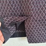 Loft Plum Quilted Pencil Skirt Photo 2