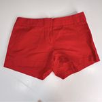 J.Crew  Red Chino Shorts Size 6 Photo 0