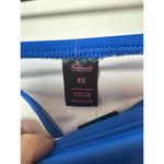 Frederick's of Hollywood New  Caprera Women's 3X Blue Bikini Bottoms Swimwear Photo 4