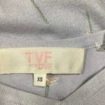 Diane Von Furstenberg  Sweater Camisole Floral Embroidered Tank Bodysuit Top XS Photo 6