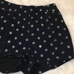 Urban Outfitters // KIMCHI BLUE Navy Blue Polka Dot High Waist Stretch Shorts 0 Photo 3