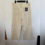 Studio Blue NWT  LILY SUPER HIGH RISE WIDE LEG JEANS OFF WHITE SIZE 31 Photo 6
