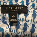 Talbots  Women’s Top Medium Petite Seahorse Photo 4