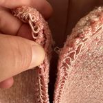 Karen Scott Open Front Tweed Jacket Braid Trim Pockets Lined Size 10P Photo 4